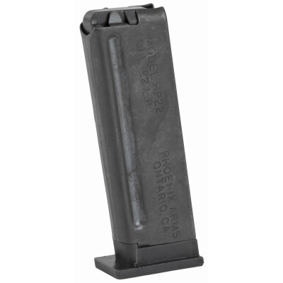 Phoenix Arms HP22/HP22A Magazine .22 LR 10 Rounds Steel Blued 230