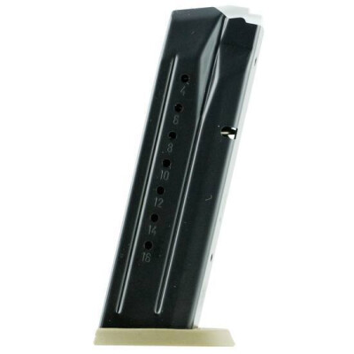 Smith & Wesson M&P 9 Full Size Magazine 9mm Luger 17 Rounds Steel Black/FDE 3007345