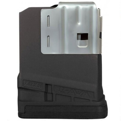 Lancer L7AWM DPMS LR-308 5 Round Magazine 7.62 NATO Black