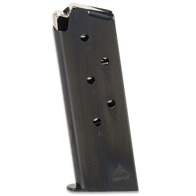 Mec-Gar 1911 Compact Magazine .45 ACP 6 Rounds Steel Blued MGCO4506B
