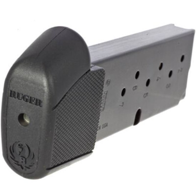 Ruger LC9/EC9S/LC9S Magazine 9mm Luger 9 Rounds Grip Extension Steel Black 90404