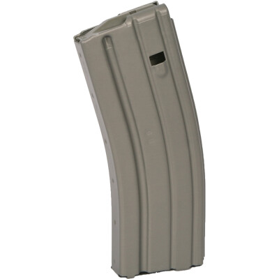 D&H Tactical AR-15 .223/5.56 30 Round Aluminum Magazine With Magpul Anti-Tilt Follower Grey Teflon Anodized