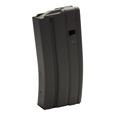 D&H Tactical AR-15 .223/5.56 20 Round Aluminum Magazine With Magpul Anti-Tilt Follower Grey Teflon Anodized