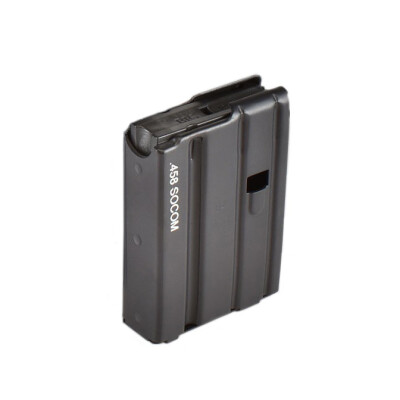 D&H Tactical AR-15 .458 Socom 4 Round Aluminum Magazine With D&H Black Follower Black Anodized