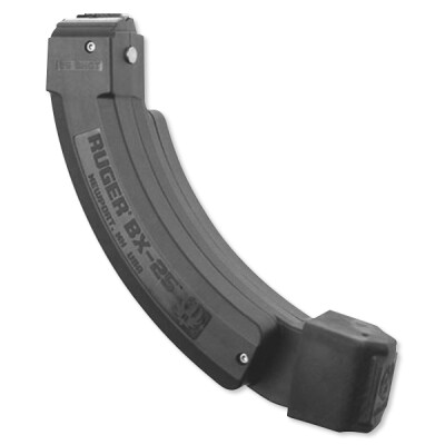 Ruger 10/22 BX-25x2 Series Magazine .22 LR 50 Total Rounds Polymer Construction Matte Black Finish