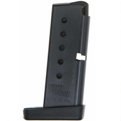 ProMag Taurus TCP Magazine .380 ACP Six Rounds Steel Blued