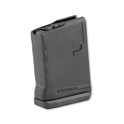 ProMag RM5 Rollermag 5 Round AR-15 Magazine .223 Remington/5.56 NATO Roller Anti Tilt Follower Technapolymer Black