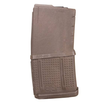 ProMag RM20 Rollermag 20 Round AR-15 Magazine .223 Remington/5.56 NATO Roller Anti Tilt Follower Technapolymer OD Green