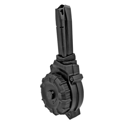 ProMag S&W SD9 9mm Luger Drum Magazine 50 Rounds Polymer Black