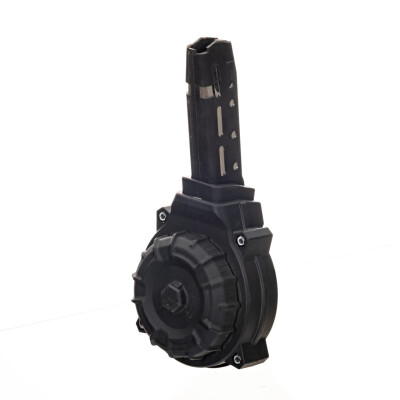 ProMag 10mm Drum Magazine for Glock 20 50 Rounds Polymer Black
