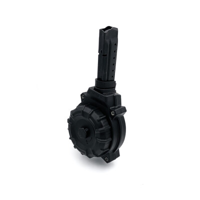 ProMag Honor Defense Honor Guard 9mm Drum Magazine 50 Rounds Polymer Black