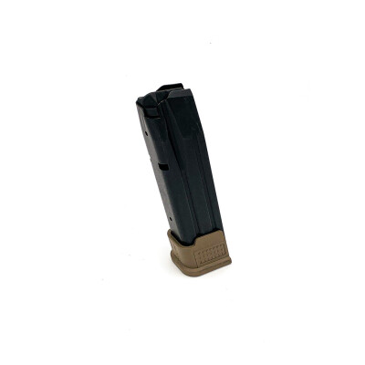 ProMag Sig Sauer P320 9mm Pistol Magazine 21 Rounds Blued Steel with FDE Baseplate
