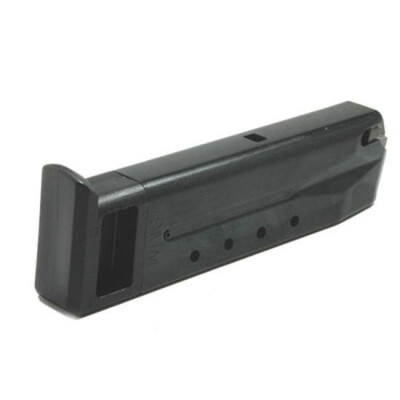 Ruger P Series Magazine 9mm Luger 10 Rounds Steel Body Polymer Base Plate Blued Finish 90088