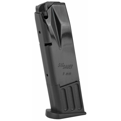 SIG Sauer P226 Magazine 9mm Luger 10 Rounds Steel Blued MAG-226-9-10