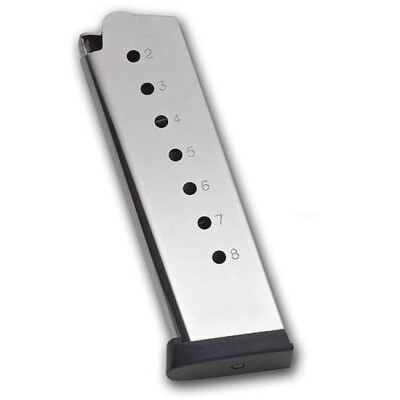 SIG Sauer, 1911 Magazine, 8 Rounds, .45 ACP, Stainless Steel