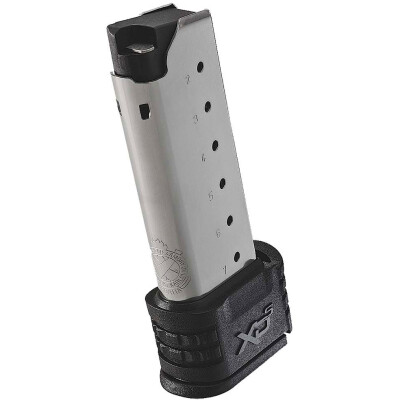 Springfield Armory XD-S Magazine .45 ACP Seven Rounds X-Tension Sleeve Stainless Steel XDS50071