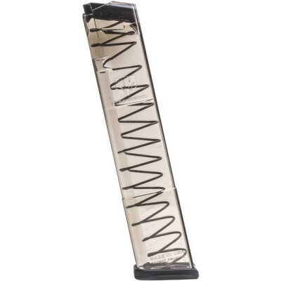 Elite Tactical Systems Magazine For Glock 22 .40 S&W 24 Rounds Polymer Smoke GLK-22-170 