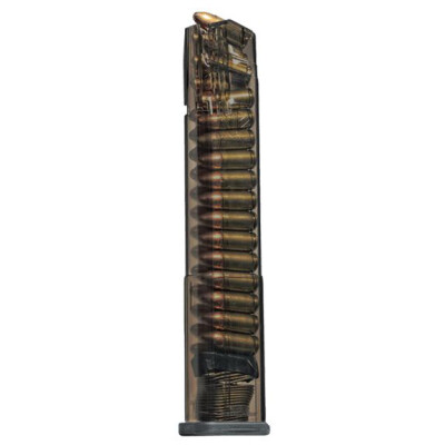 Elite Tactical Systems Pistol Magazine 9mm Luger 30 Rounds For Sig Sauer P320 Carbon Smoke