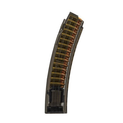 Elite Tactical Systems Pistol Magazine 9mm Luger 30 Rounds For CZ Scorpion Evo Carbon Smoke