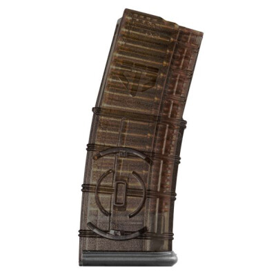 Elite Tactical Systems Gen 2 AR-15 Magazine 5.56 NATO/.223 Rem 30 Rounds with Coupler Carbon Smoke
