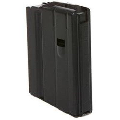 Duramag 6.8 SPC AR-15 Magazine 5 Rounds Stainless Black 