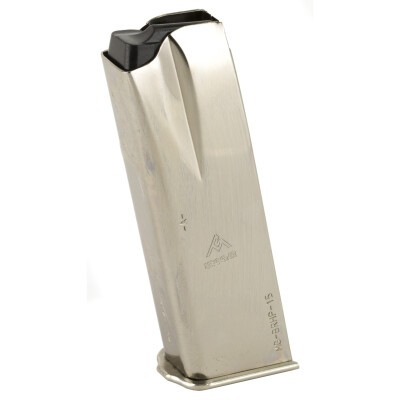 Mec-Gar Browning Hi-Power 9mm Magazine 15 Rounds Steel Nickel
