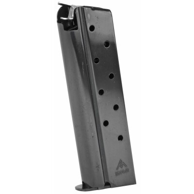 Mec-Gar 1911 Govt .38 Super Magazine 9 Rounds Steel Blued