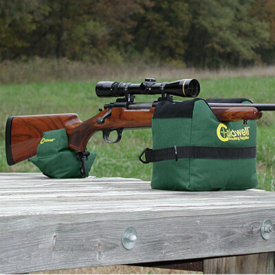 Caldwell DeadShot Shooting Bag Front and Rear Combo Unfilled