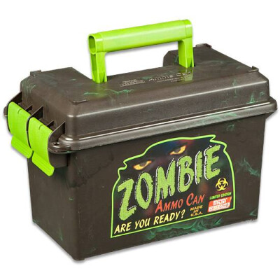 MTM Case-Gard Ammo Can .50 Cal AC50Z Polymer Zombie
