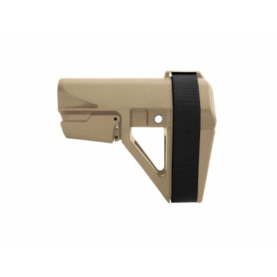 SB Tactical SBA5 Pistol Stabilizing Brace Mil-Spec 5 Position Flat Dark Earth