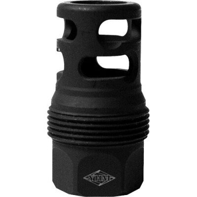 Yankee Hill Short sRx QD Muzzle Brake .45 Caliber 1/2x28 Steel Black 