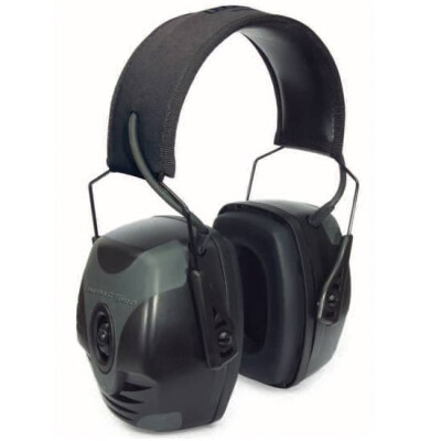 Howard Leight Impact Pro Electric Shooting Earmuffs Black R-01902