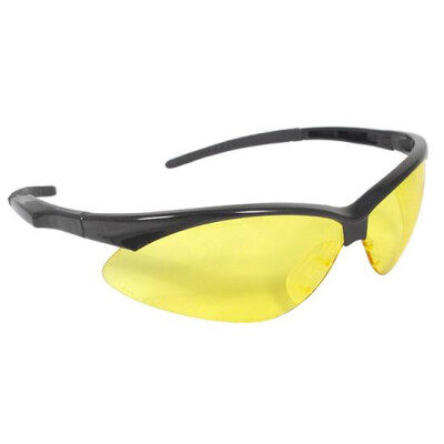 Radians Outback Glasses Amber Lenses Black Frame 0B0140CS