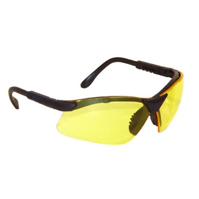 Radians Revelation Glasses Amber Lenses Black Frame