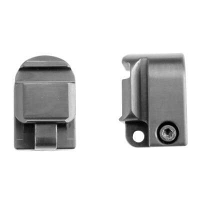 Swagger Bipods Stalker QD Standard Shotgun Adapter Aluminum Black SWAG-AD-QDSG