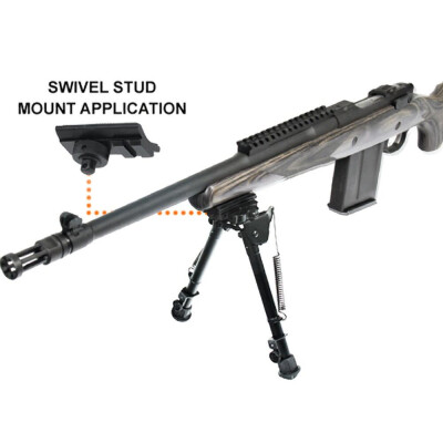 Leapers UTG Tactical OP Adjustable QD Bipod 8.0-12.4" Black