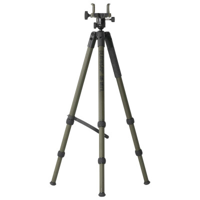 BOG DeathGrip Infinite Shooting Tripod Aluminum Olive Drab Green