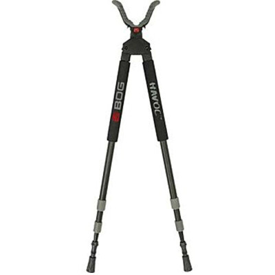 BOG Havoc Adjustable Shooting Bipod Aluminum Black