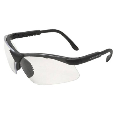 Radians Revelation Shooting Glasses Black Frame Clear Lenses RV0110CS