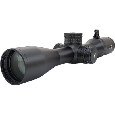 GPO USA Centuri 2.5-15x50mm Illuminated Riflescope 30mm MOAi Reticle Black