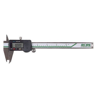 RCBS Digital Caliper 6" Span .001" or .02mm Resolution Stainless Steel With Case 87323