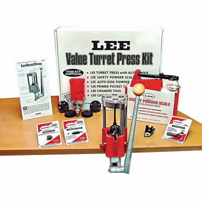 Lee Precision Value Four Hole Turret Press Kit with Auto Index 90928