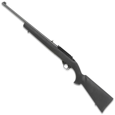 Hogue Stock For Ruger 10/22 Standard Barrel Over-Molded with Soft Cobblestone Rubber Black 22000