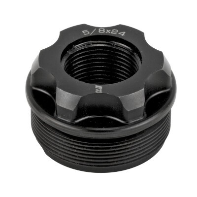 Rugged Suppressors Obsidian 45 Fixed Mount 5/8x24 Black