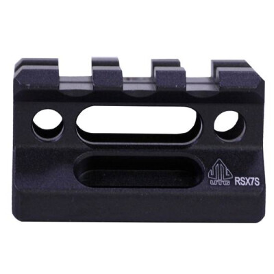 Leapers UTG PRO Super Slim Picatinny Riser Mount .75" High Three Slot Aluminum Black 