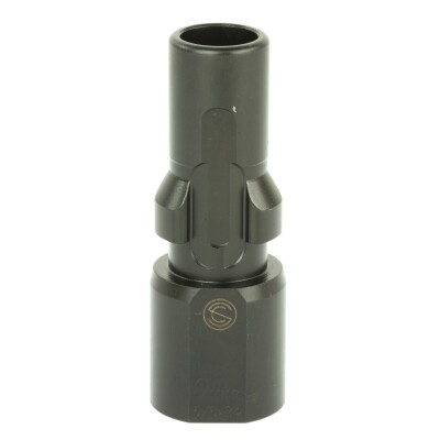 SilencerCo 9mm 3 Lug Muzzle Device 5/8x24 Black