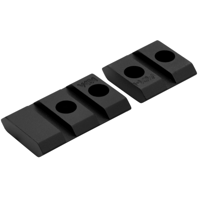 Warne Vapor Marlin & Henry Lever Action Scope Base Set Aluminum Matte Black 