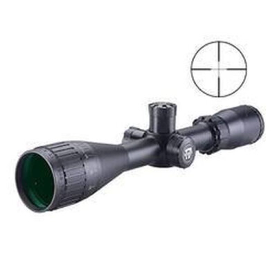 BSA Optics Sweet 17 Rifle Scope 3-12x40 Duplex Reticle 1" Adjustable Objective .17 Caliber Matte Black 1731240AO