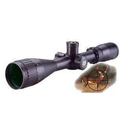 BSA Sweet 17 3-12x40 Riflescope Illuminated RGB Reticle 1/4 MOA Adjustable Objective .17 Caliber Turret Drum Matte Black S17312X40RGB