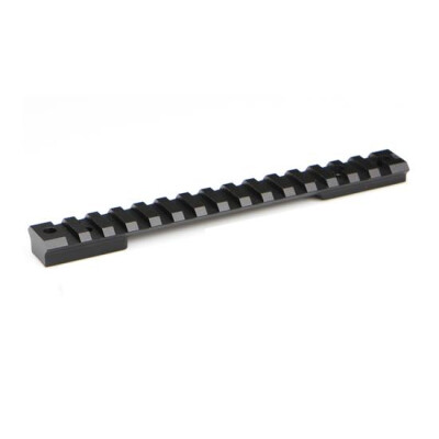 Warne XP Tactical Savage Round Receiver Short Action 1-Piece Scope Rail Aluminum Black 7666M